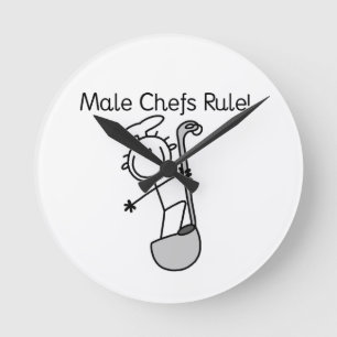 Mannelijke chefs heersen ronde klok