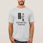 Mannelijke Chiropractor of Spinale chirurg T-Shirt (Voorkant)