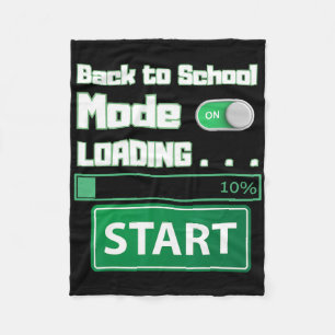 Mannelijke Ck naar schoolmodus laden – Gamer stijl Fleece Deken