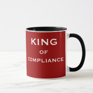 Mannelijke Compliance Officer Gift   Grappige func Mok