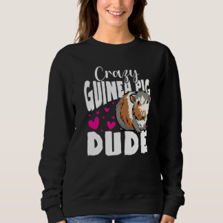 Mannelijke Crazy Guinea Pig Dude Grafische Dierenl Trui