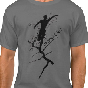 MANNELIJKE DANSER SILHOUET T-Shirt