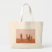 Mannelijke dansers grote tote bag (Voorkant)