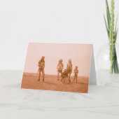 Mannelijke dansers kaart (Voorkant)