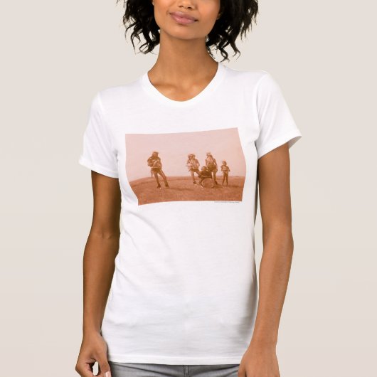 Mannelijke dansers t-shirt (Voorkant)