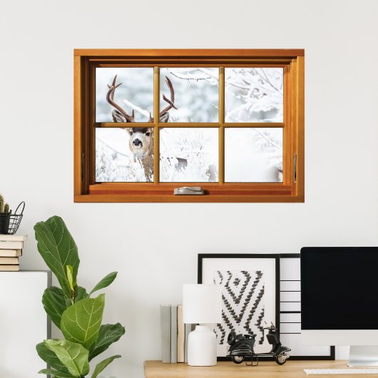 Mannelijke diepte in het Poster van de Verlichting (Thuiskantoor)