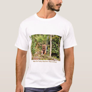 Mannelijke eland in Rocky Mountain National Park,  T-shirt