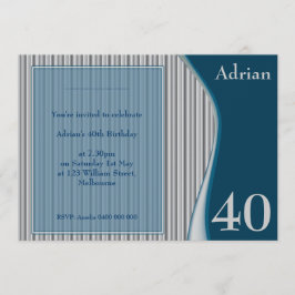Mannelijke Elegante Uitnodiging