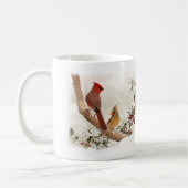 Mannelijke en Vrouw Kardinale Mok (Links)