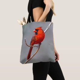 Mannelijke en Vrouw Noordelijke Kardinale Canvas t Tote Bag