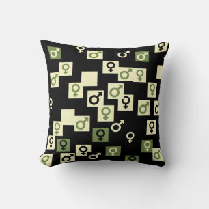 Mannelijke en vrouw Pillow Kussen