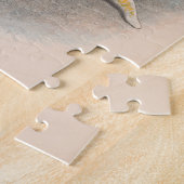 Mannelijke en Vrouw trapeze performers Legpuzzel (Zijkant)