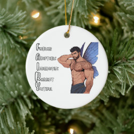 Mannelijke Fairy Ornament - SPROOKJE Acrostic