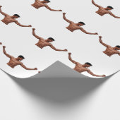 Mannelijke fitness Model Thunder_Cove Cadeaupapier (Hoek)