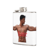 Mannelijke fitness Model Thunder_Cove Heupfles (Links)