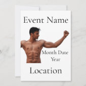 Mannelijke fitness Model Thunder_Cove Kaart (Voorkant)