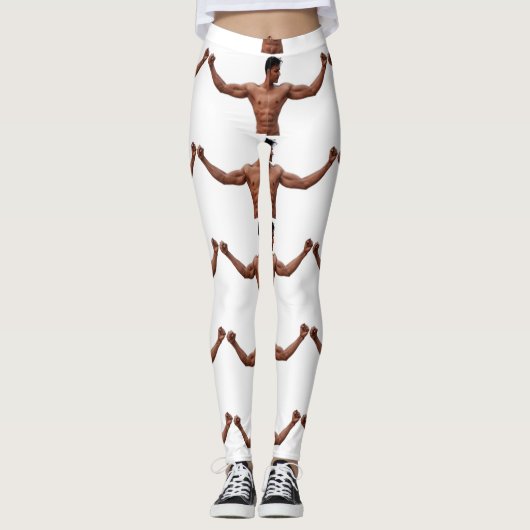 Mannelijke fitness Model Thunder_Cove Leggings (Voorkant)