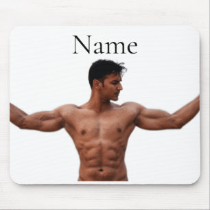 Mannelijke fitness Model Thunder_Cove Muismat