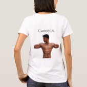 Mannelijke fitness Model Thunder_Cove T-shirt (Achterkant)