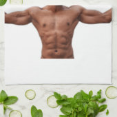 Mannelijke fitness Model Thunder_Cove Theedoek (Gevouwen)