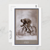  Mannelijke Foto-fietser Briefkaart (Voorkant / Achterkant)