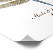 Mannelijke gebleekte Skimmer Dragonfly Poster (Hoek)