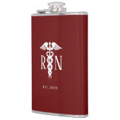 Mannelijke geregistreerde verpleegkundige Caduceus Heupfles (Links)