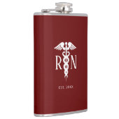 Mannelijke geregistreerde verpleegkundige Caduceus Heupfles (Rechts)