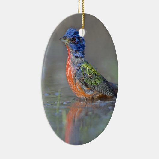 Mannelijke geverfde bundeling keramisch ornament (Rechts)