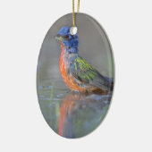 Mannelijke geverfde bundeling keramisch ornament (Links)