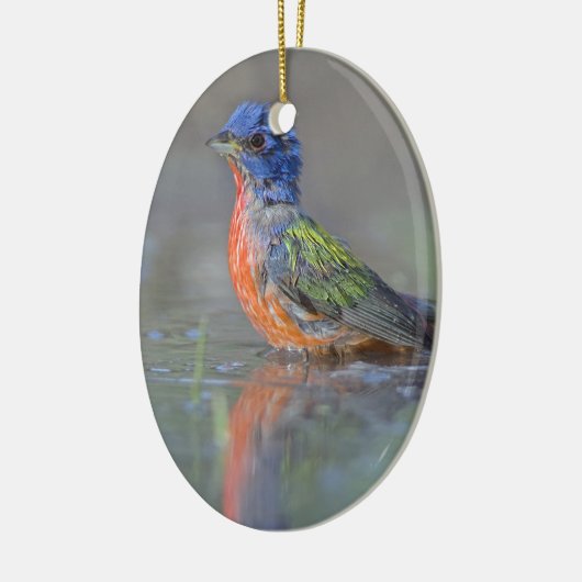 Mannelijke geverfde bundeling keramisch ornament (Links)