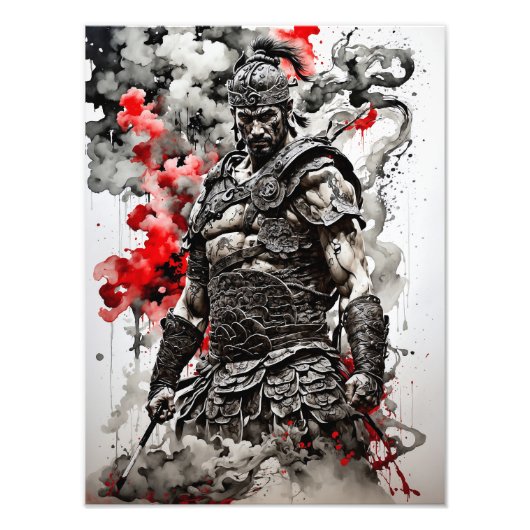 Mannelijke gladiator A Foto Afdruk (Voorkant)