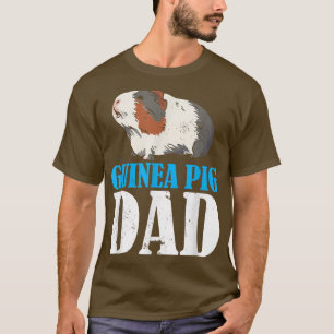 Mannelijke grappige cavia-liefhebber grafisch voor t-shirt