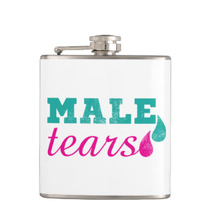 Mannelijke Grappige Roze van Scheuren en Heupfles