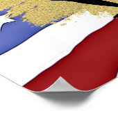 Mannelijke Gymnast Silhouette Art - Amerikaanse vl Poster (Hoek)