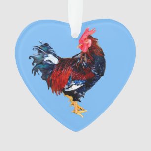mannelijke hoender, haan ornament