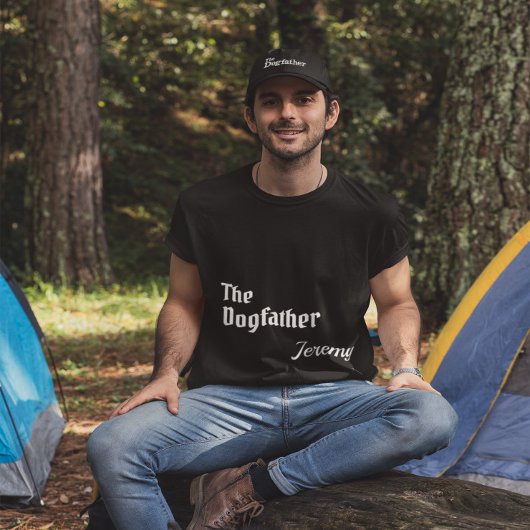 Mannelijke Hond Vader Fun Custom Geborduurde Pet