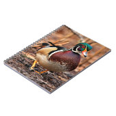 Mannelijke Hout Duck in de Bossen Notitieboek (Linkerzijde)