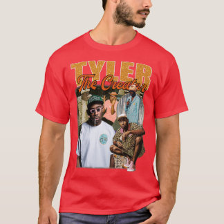 Mannelijke Idol, met roze gelaatassen T-shirt