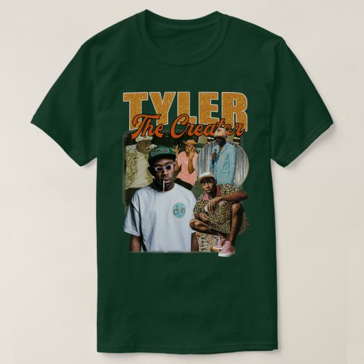 Mannelijke Idol op roze eiwit 2 T-shirt (Design voorkant)