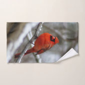 Mannelijke kardinaal bad handdoek (Handdoek)