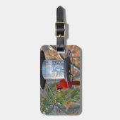 Mannelijke kardinaal bagagelabel (Voorkant verticaal)