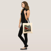 Mannelijke kardinaal "Bird Lover's" Tote Bag (Voorkant (model))