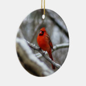 Mannelijke kardinaal keramisch ornament (Rechts)