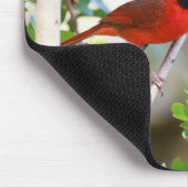 Mannelijke kardinaal muismat (Hoek)