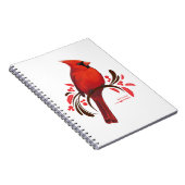 Mannelijke kardinaal notitieboek (Rechterzijde)