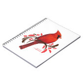 Mannelijke kardinaal notitieboek (Linkerzijde)