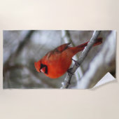 Mannelijke kardinaal strandlaken (Voorkant)