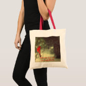 Mannelijke kardinaal tote bag (Voorkant (product))