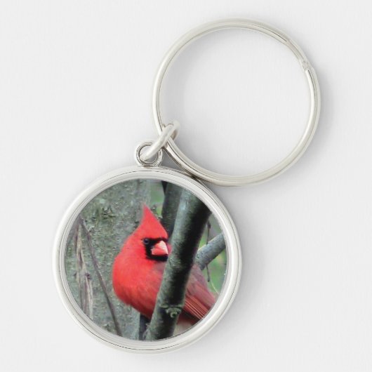 Mannelijke Kardinale Sleutelhanger (Voorkant)